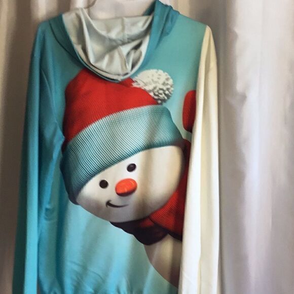 Unisex pull on style hoodie in size L to XL - Picture 6 of 7